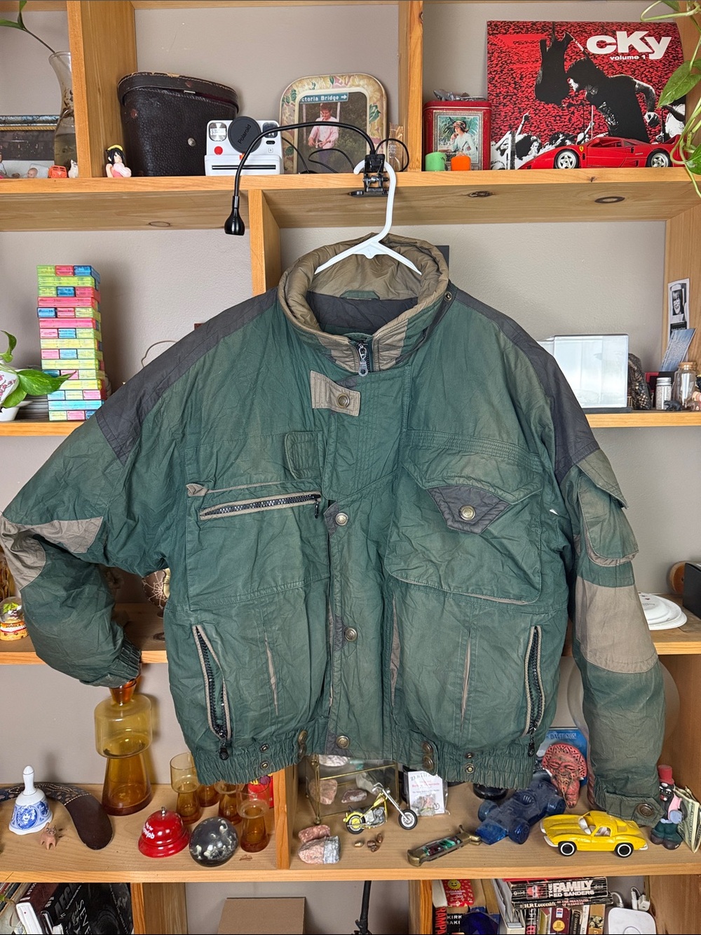 Vintage Jacket Stratojac Down Feather filled